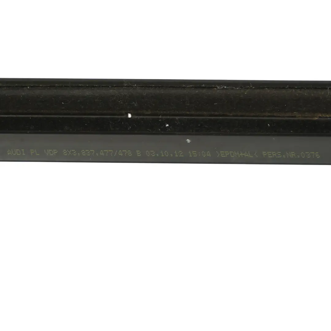 Audi A1 8X Front Door Outer Window Moulding Seal Right O/S 8X3837478B