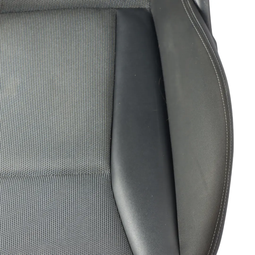 Audi A1 8X 5 Door Sport Seat Front Right O/S Cloth Fabric Black Soul Grey