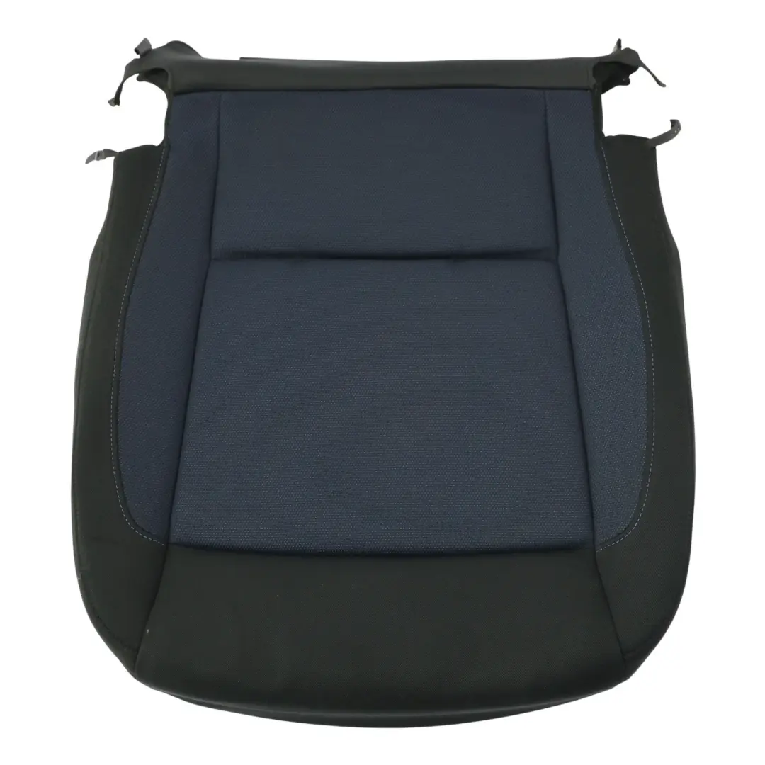 BMW E81 E82 E88 Front Left Right Seat N/O/S Cover Fabric Network Monacoblau