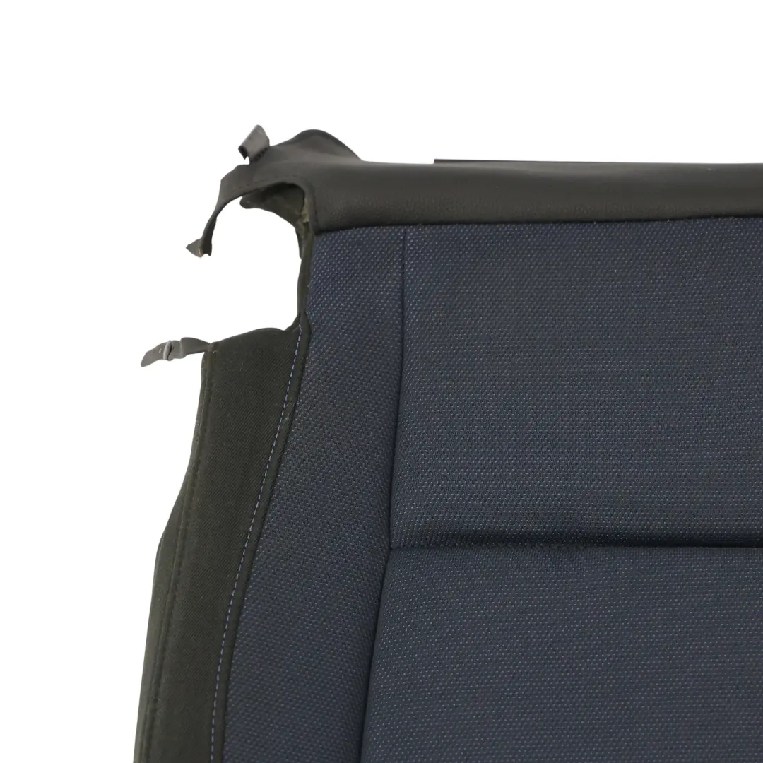 BMW E81 E82 E88 Front Left Right Seat N/O/S Cover Fabric Network Monacoblau