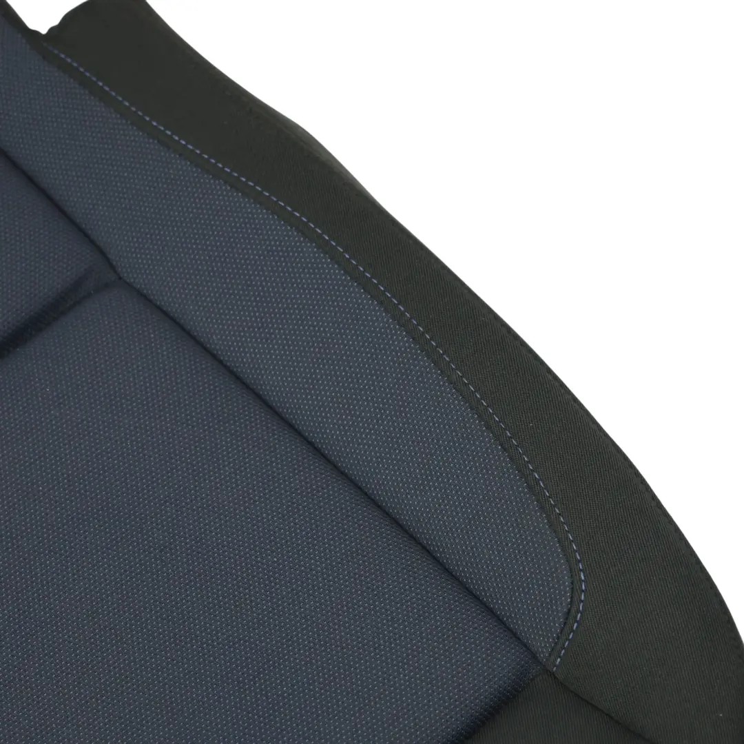 BMW E81 E82 E88 Front Left Right Seat N/O/S Cover Fabric Network Monacoblau