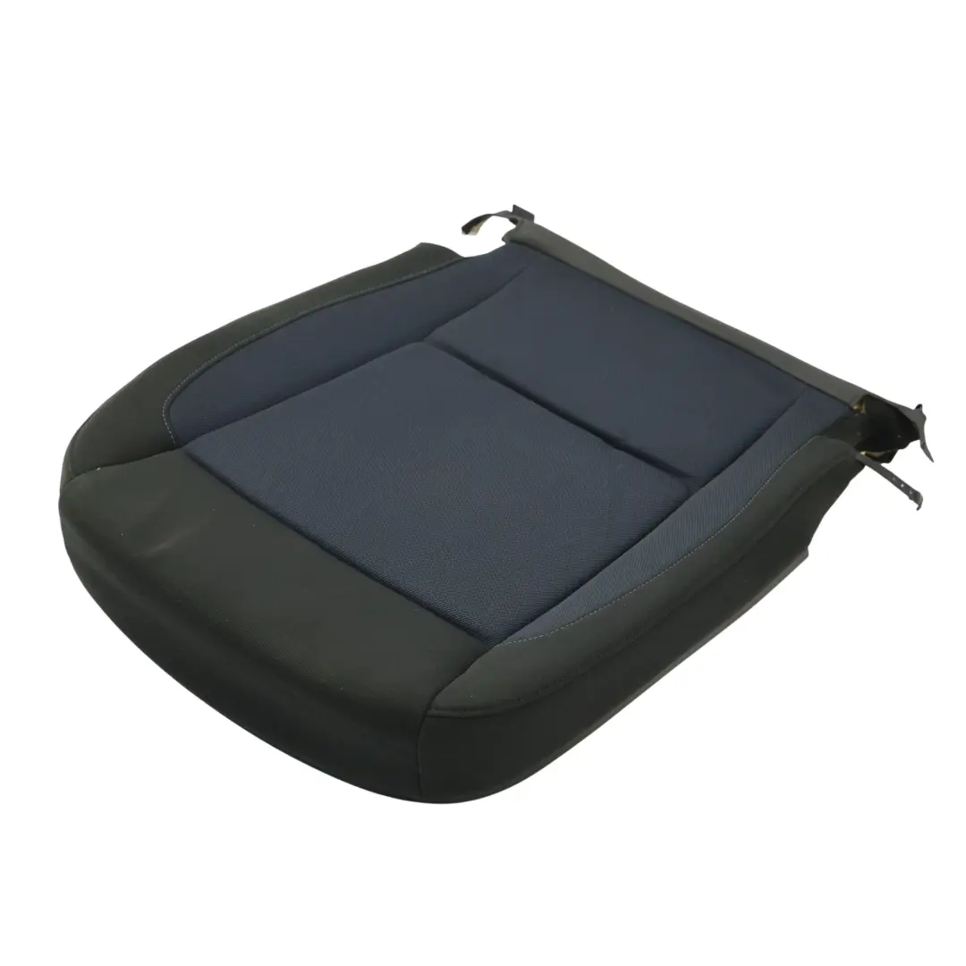 BMW E81 E82 E88 Front Left Right Seat N/O/S Cover Fabric Network Monacoblau