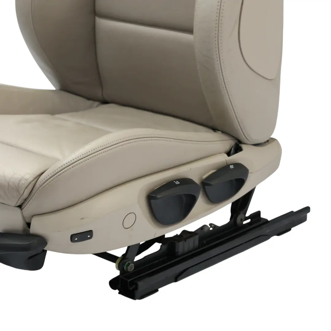 BMW E87 LCI Sport Sitz Leder Aus Stattung Vorn Links Boston Beige