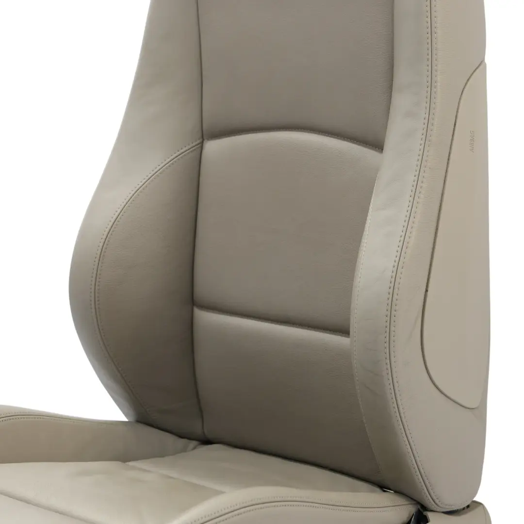 BMW E87 LCI Sport Sitz Leder Aus Stattung Vorn Links Boston Beige