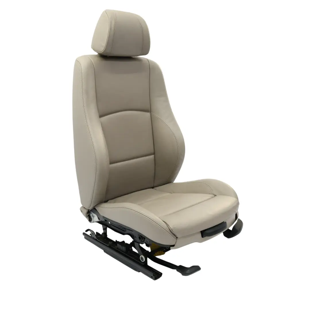 BMW E87 LCI Sport Sitz Leder Aus Stattung Vorn Links Boston Beige