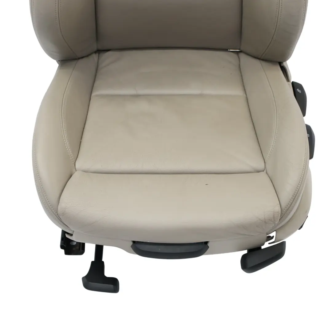 BMW E87 LCI Sport Sitz Leder Aus Stattung Vorn Links Boston Beige
