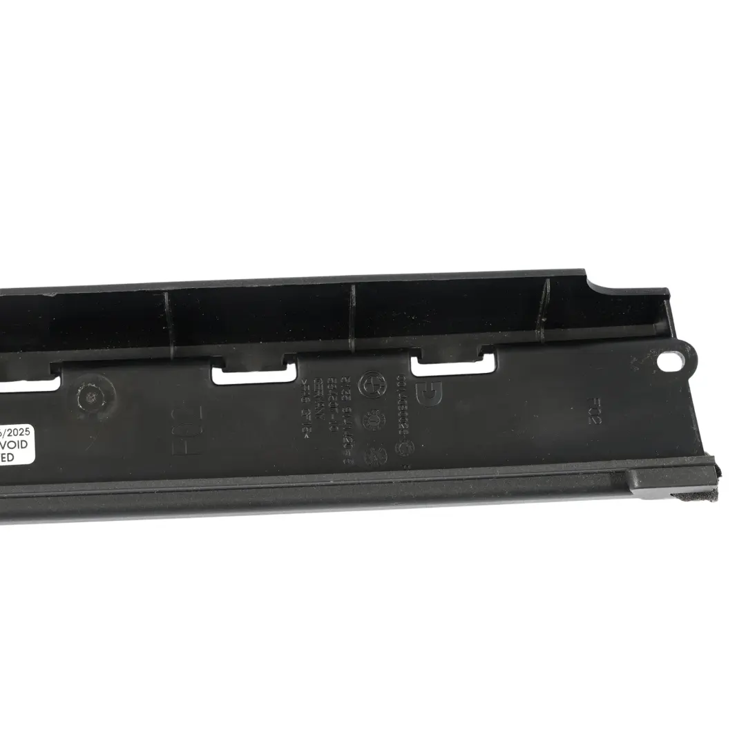 BMW F02 Roller Blind Adapter Plate Rear Right Door O/S Trim Panel 9141420