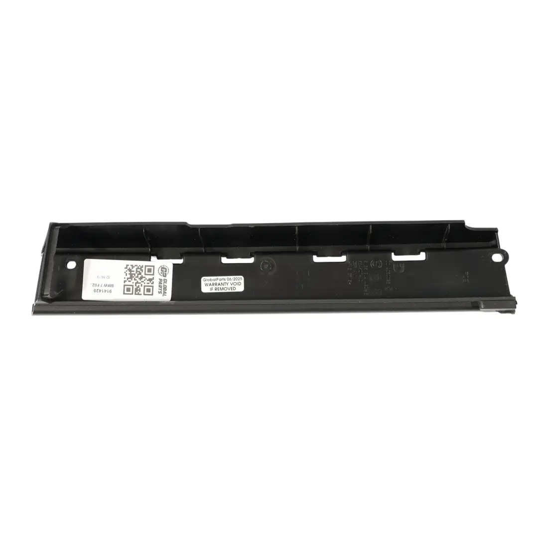 BMW F02 Roller Blind Adapter Plate Rear Right Door O/S Trim Panel 9141420