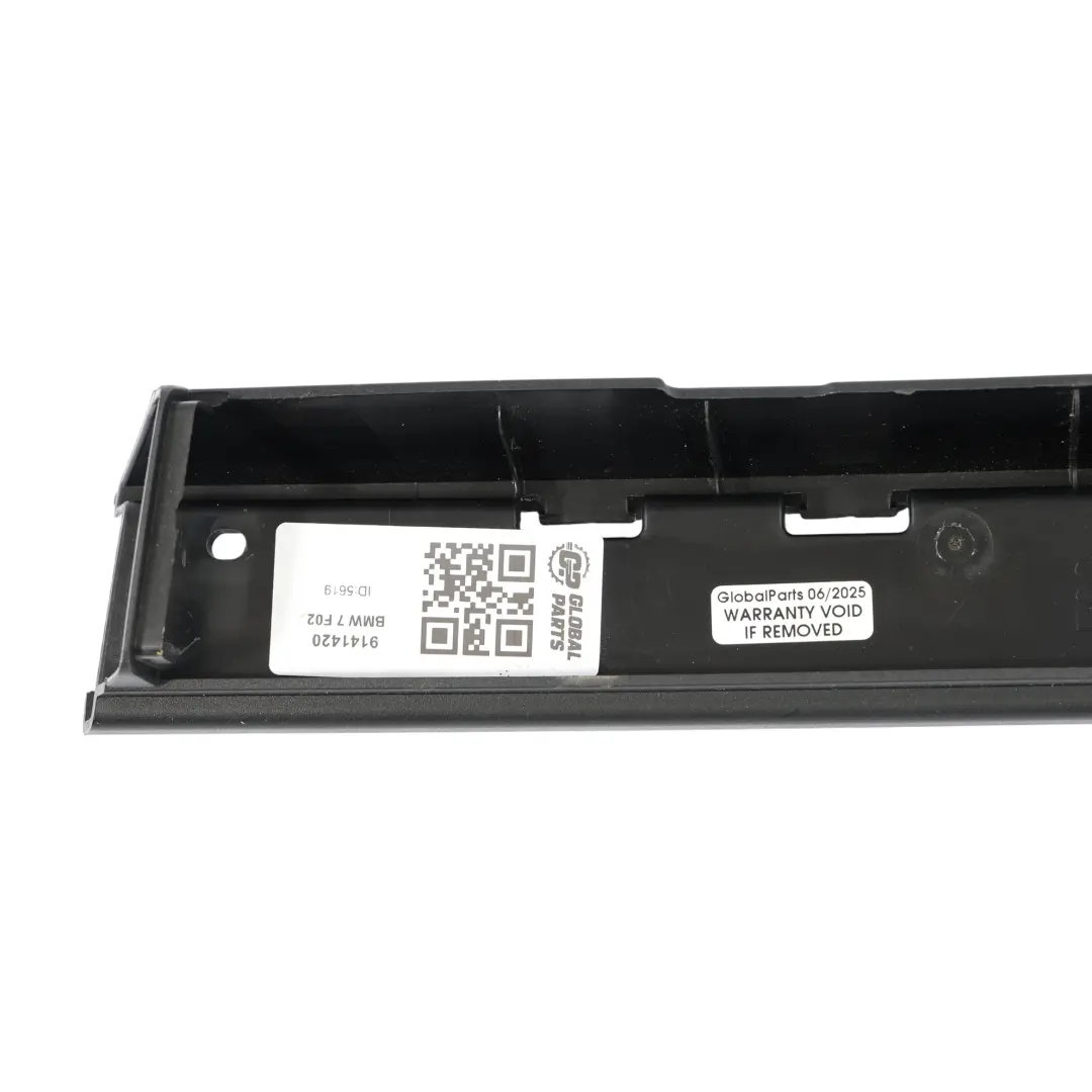 BMW F02 Roller Blind Adapter Plate Rear Right Door O/S Trim Panel 9141420