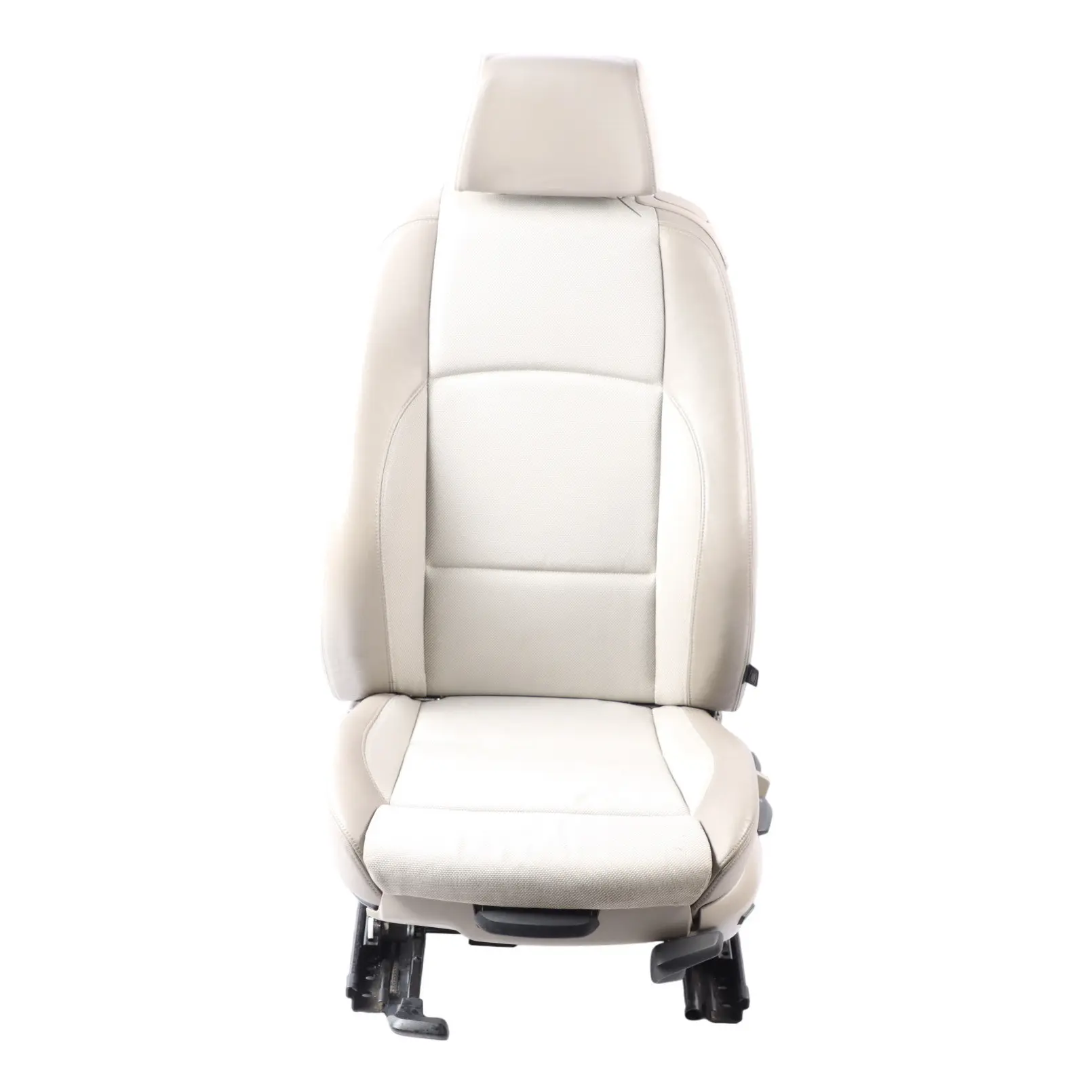 BMW E88 Convertible M Sport Front Seat Side Left N/S Lemon Beige Fabric Leather