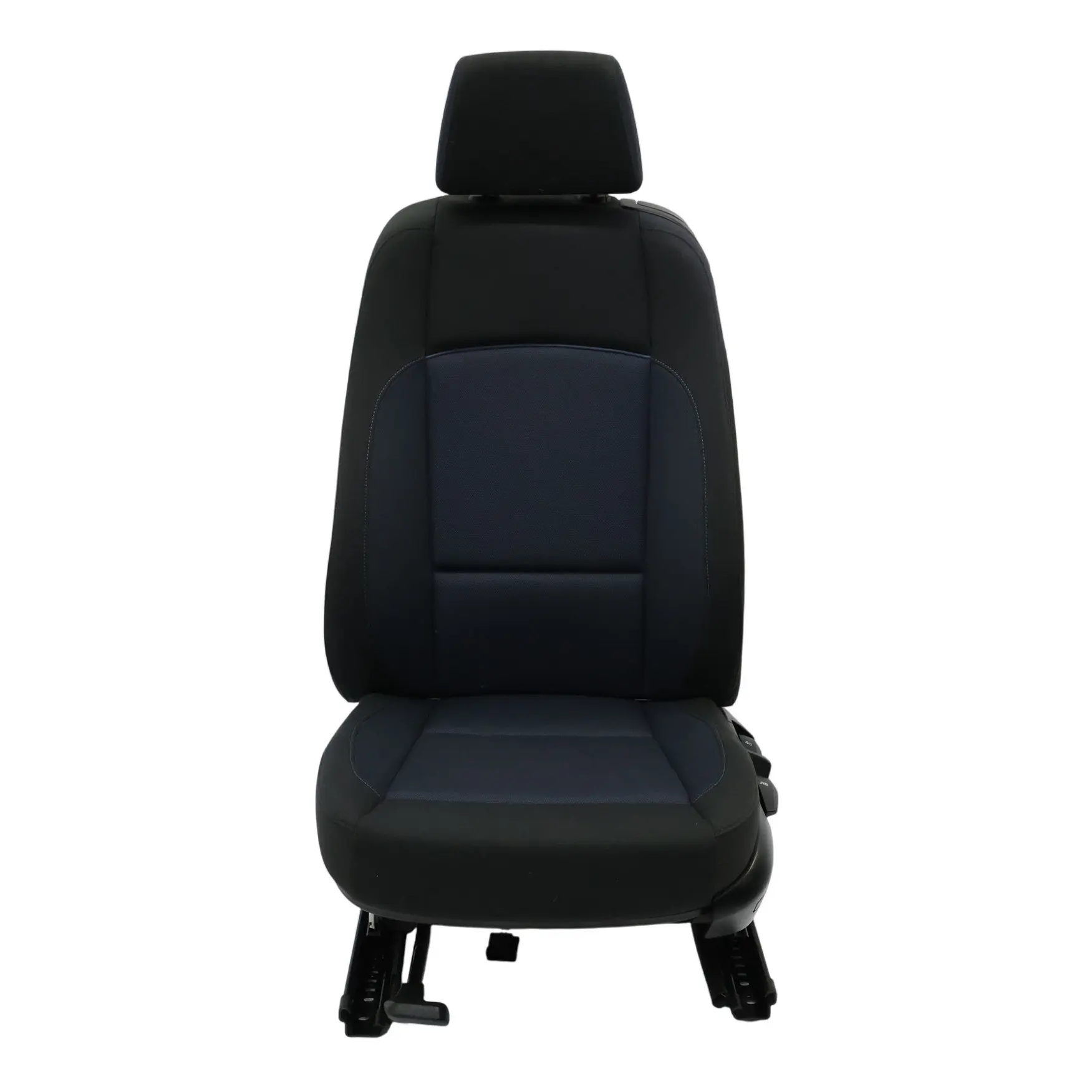 Sedile Anteriore BMW E81 E82 Tessuto Lato Interno Sinistro Monaco Blue