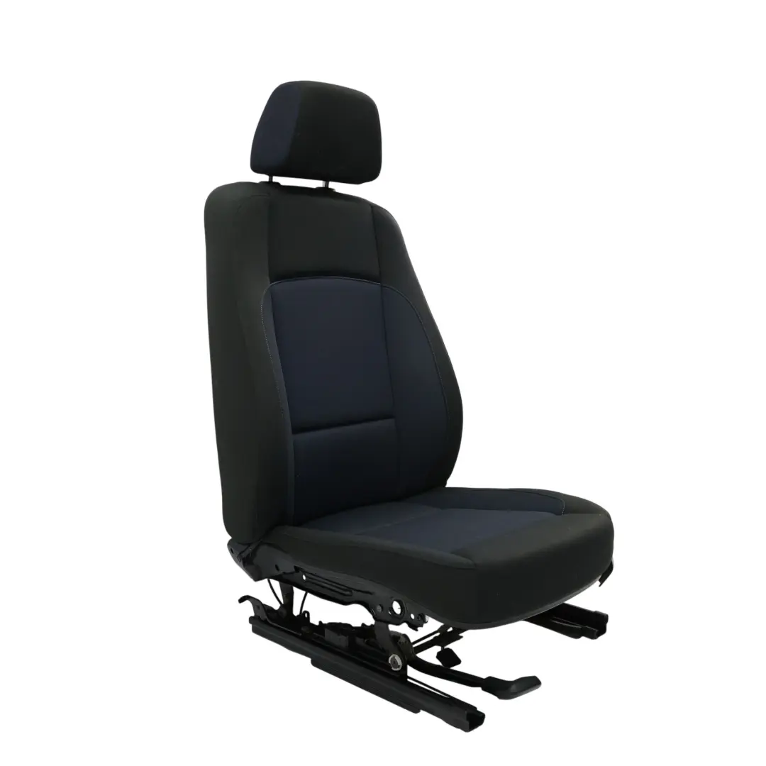 Sedile Anteriore BMW E81 E82 Tessuto Lato Interno Sinistro Monaco Blue
