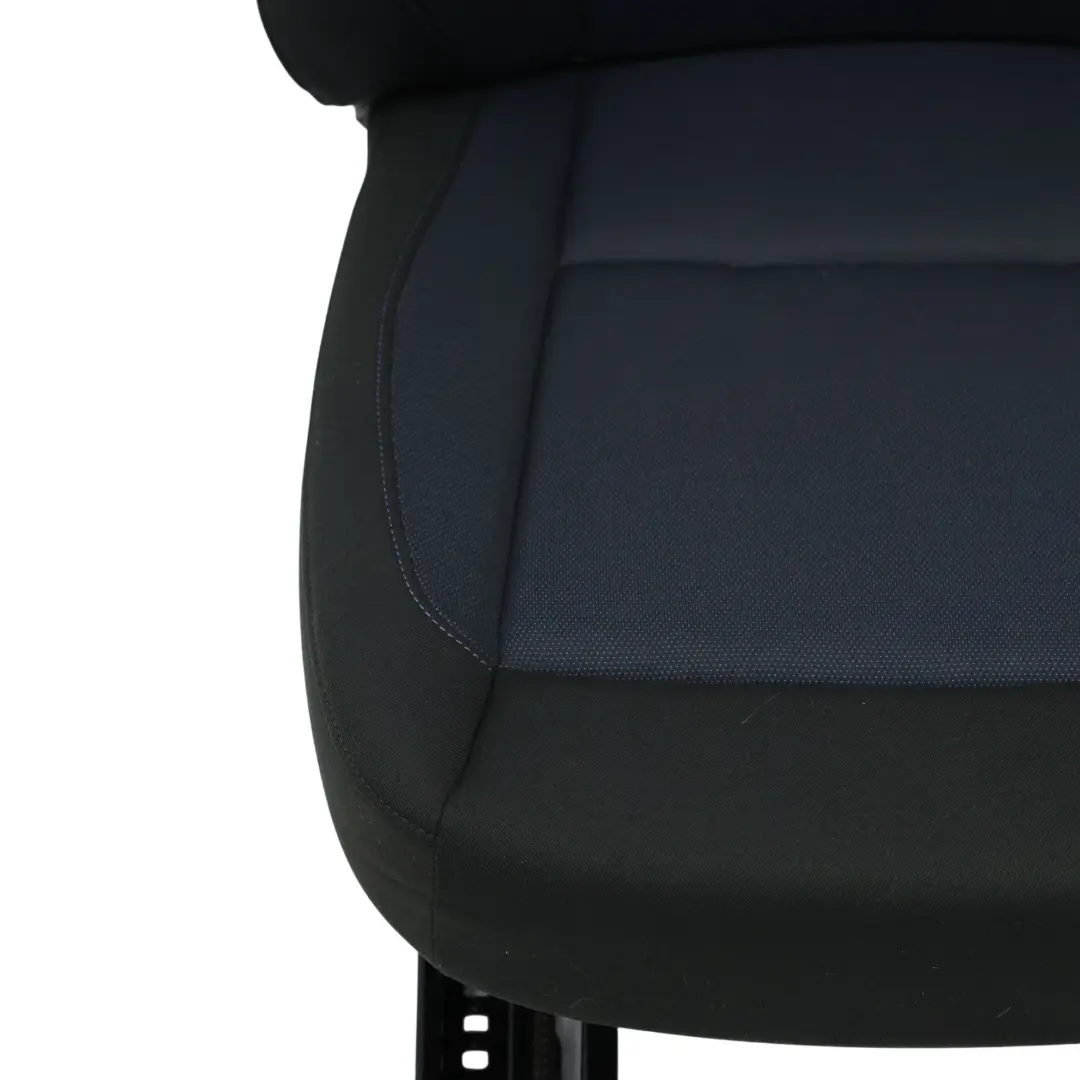 Sedile Anteriore BMW E81 E82 Tessuto Lato Interno Sinistro Monaco Blue