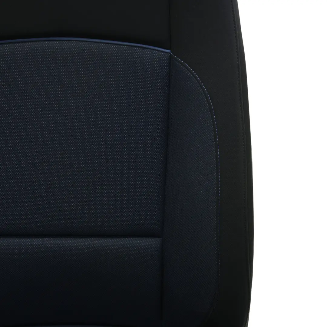 Sedile Anteriore BMW E81 E82 Tessuto Lato Interno Sinistro Monaco Blue