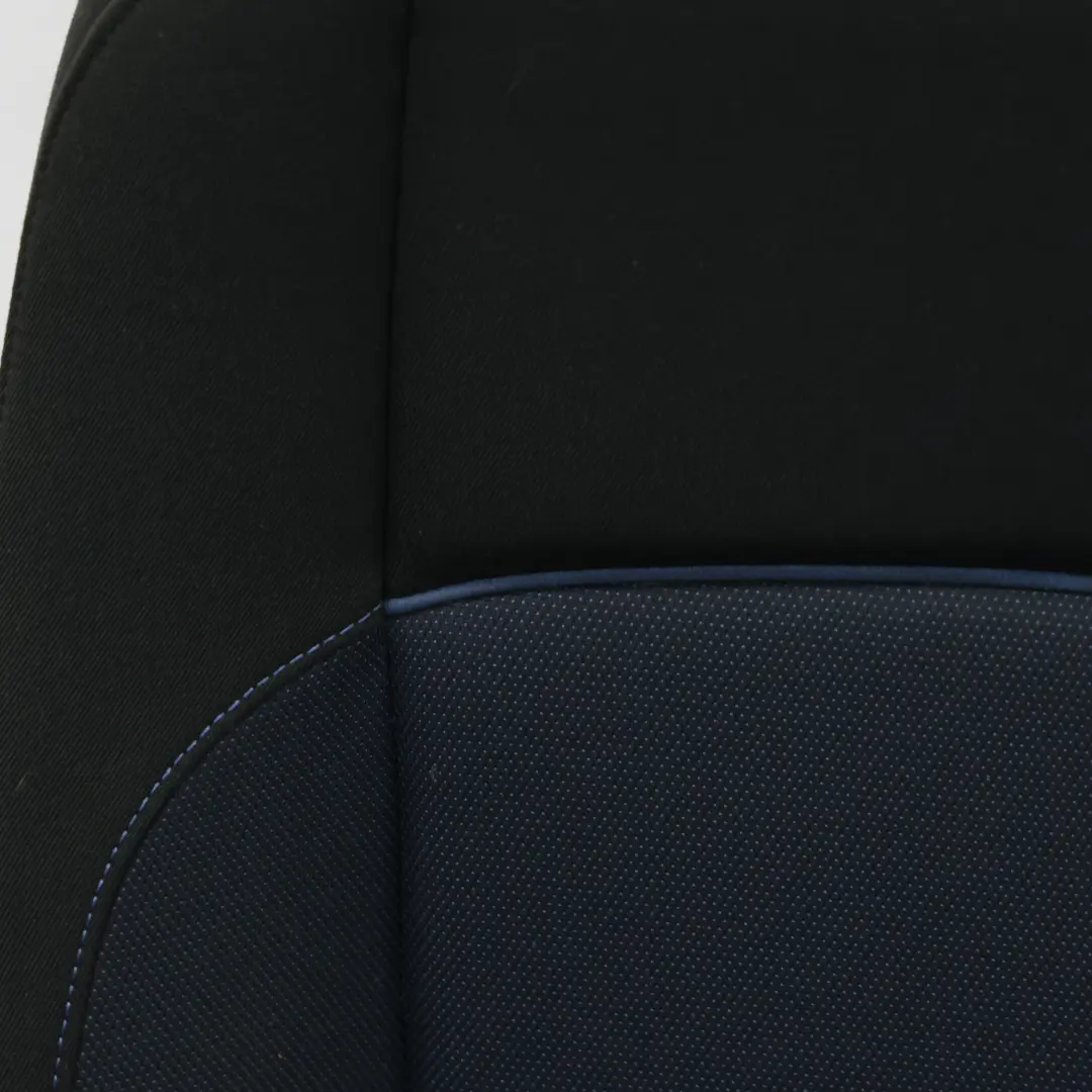 Sedile Anteriore BMW E81 E82 Tessuto Lato Interno Sinistro Monaco Blue