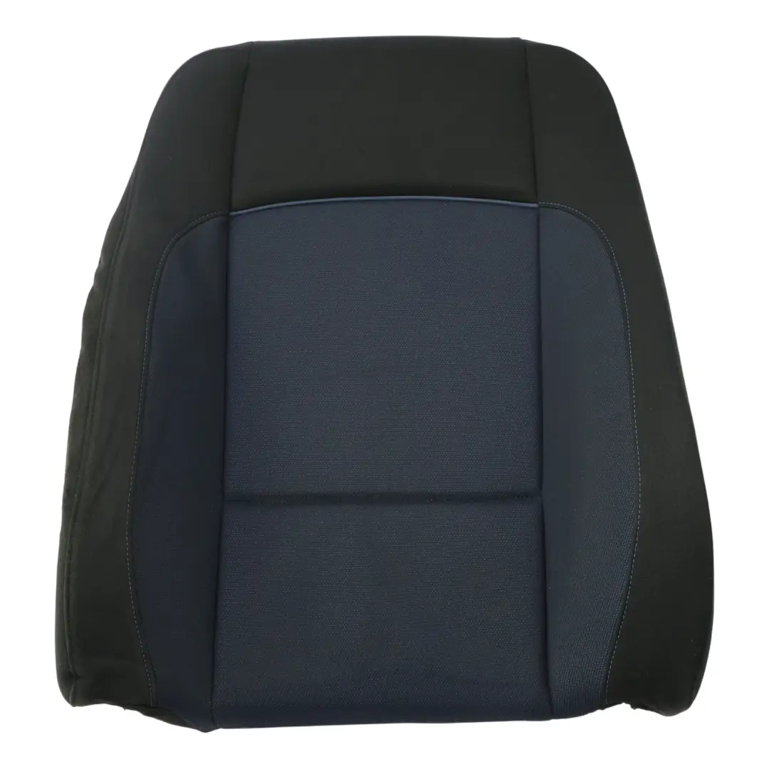 BMW E81 E82 Front Right O/S Interior Backrest Cloth Fabric Network Monacoblau