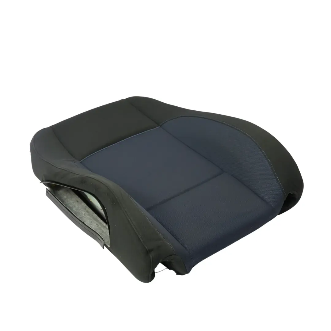 BMW E81 E82 Front Right O/S Interior Backrest Cloth Fabric Network Monacoblau