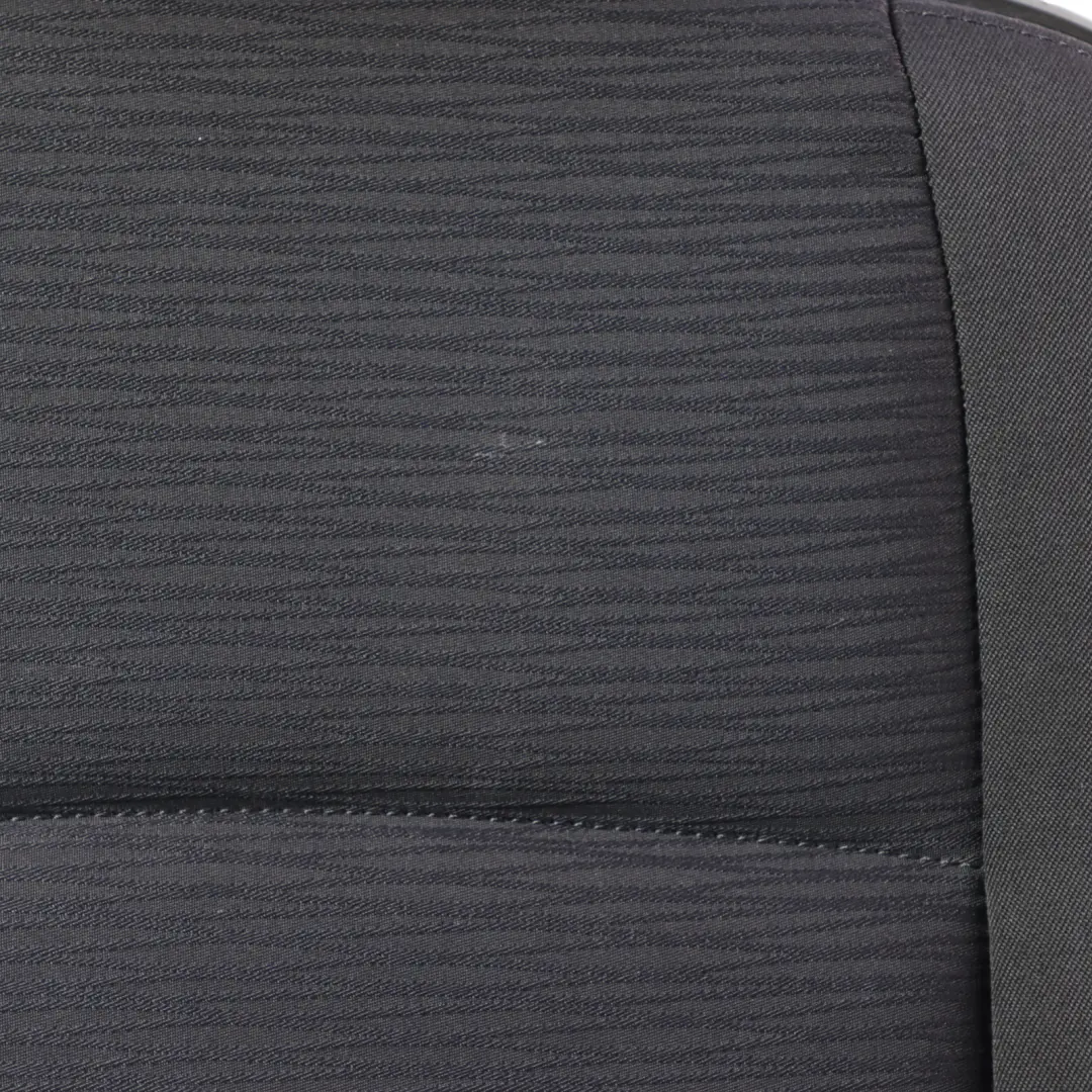 BMW E81 E82 Fotel Przedni Lewy Tkanina Materiał Elektra Antracyt
