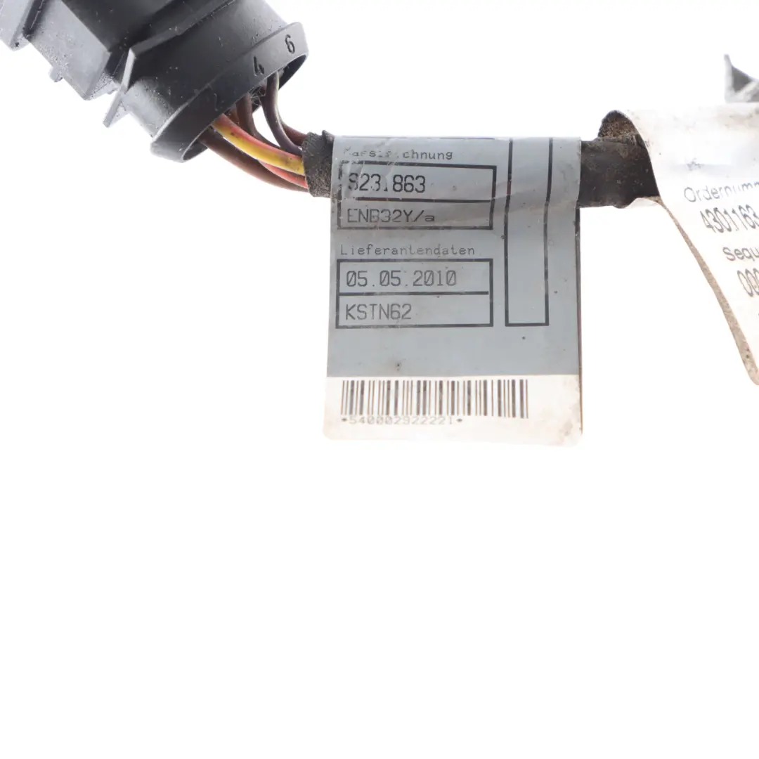 BMW F07 Front Bumper Parink Sensor PDC Unit Harness Wiring Loom 9231869 