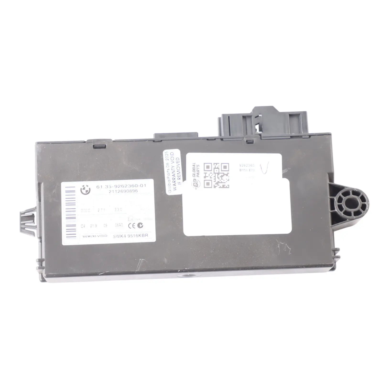 BMW X5 E70 X6 E71 CAS3 Control Unit Key Reading Module 9262360