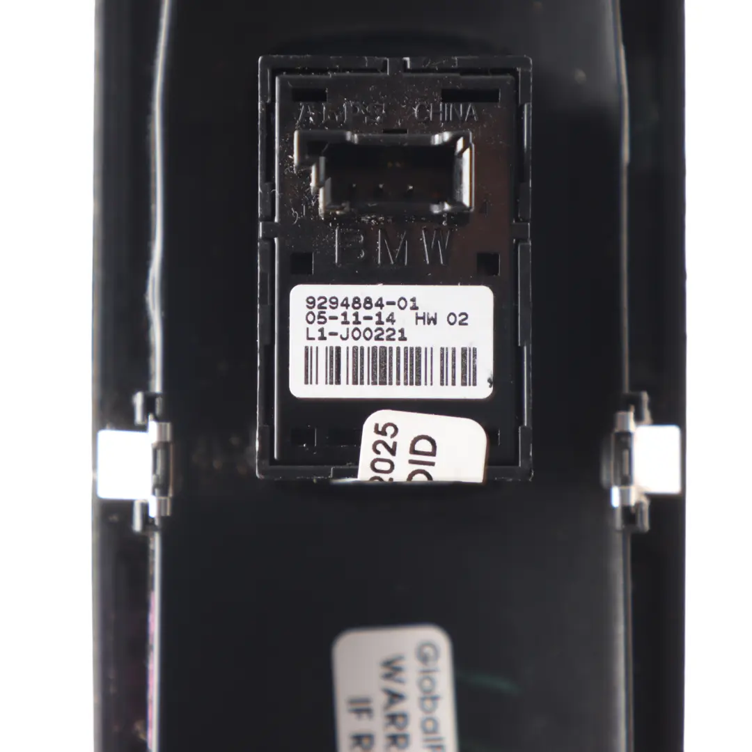 Front Switch Window Lifter Chrome Mini Cooper F55 F56 R60 - SKU 9294884-4 - Part number 9294884