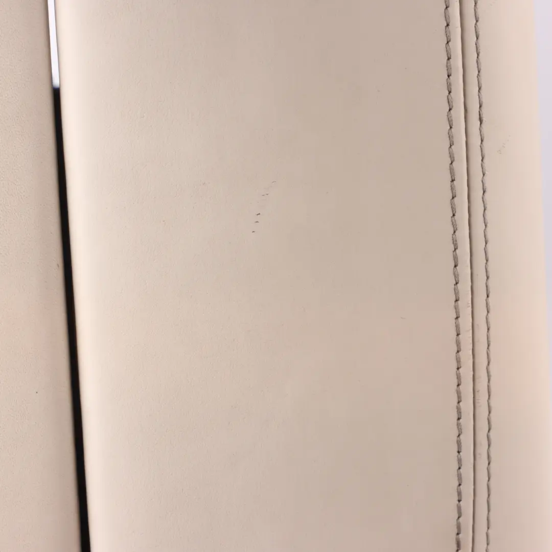 BMW X6 F16 Armrest Centre Console Cover Front Leather Ivory White 9323629