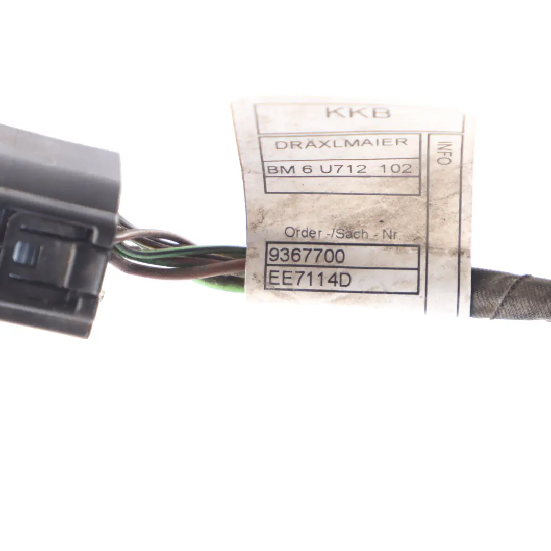PDC Wiring BMW X6 F16 Rear Bumper Park Assist Wiring Harness Loom 9367700