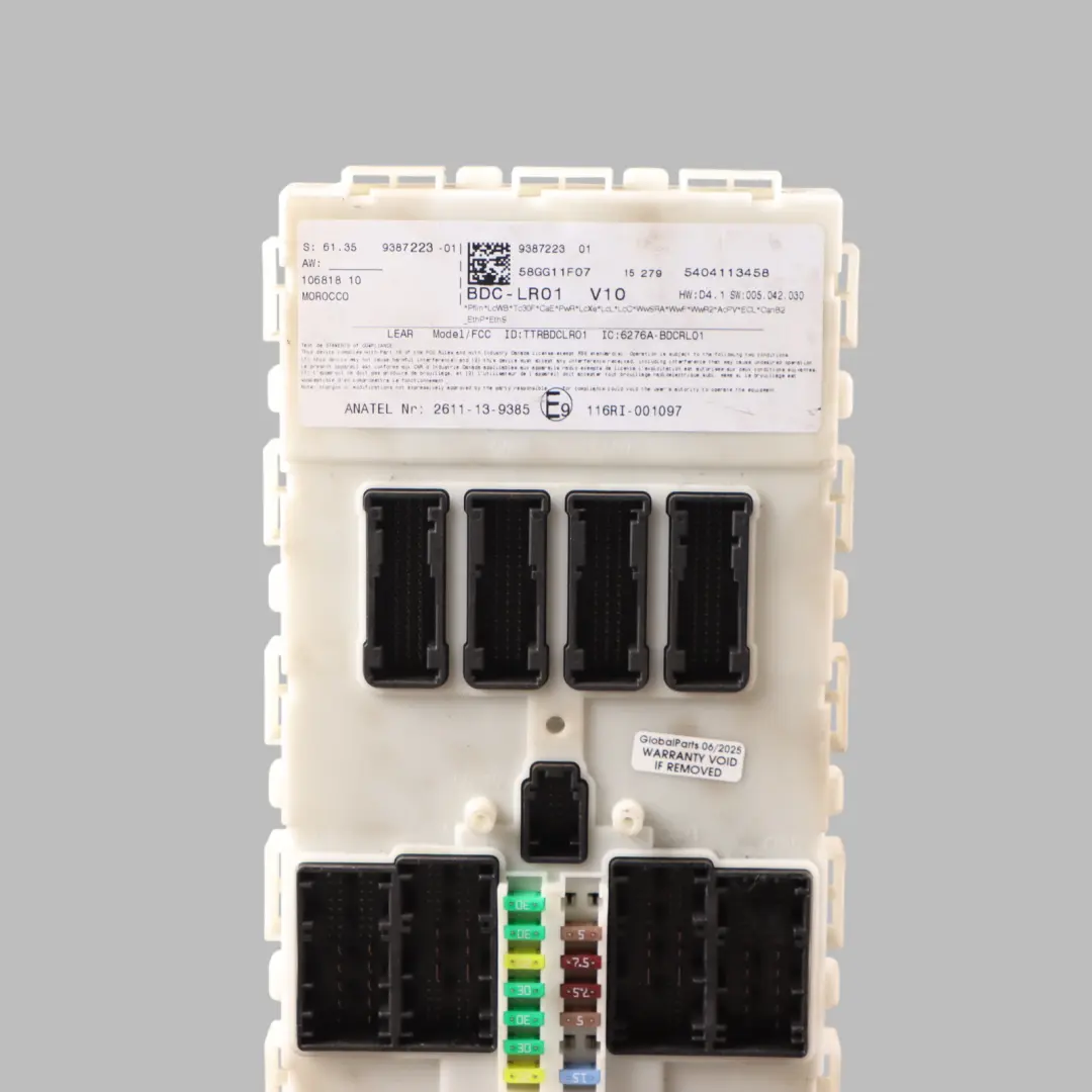 Body Control Unit BMW F15 F16 F45 F48 Mini R50 R53 Basic Module BCM  - SKU 9387223 - Part number 9387223