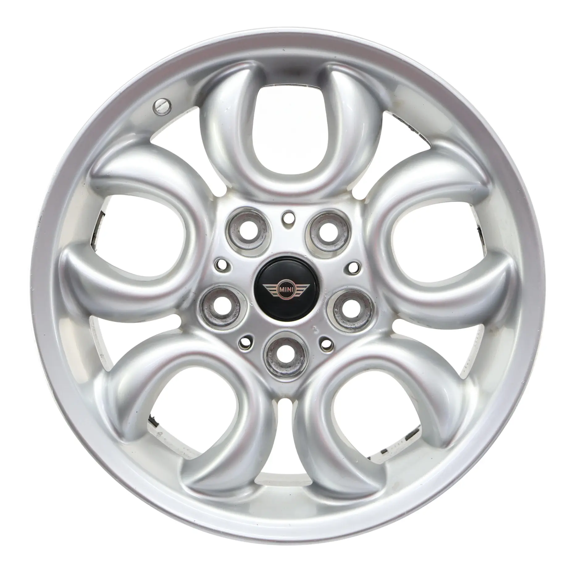 Mini R60 R61 Silver Wheel Alloy Rim 16" Circular Spoke 123 6,5J ET:46 9803725