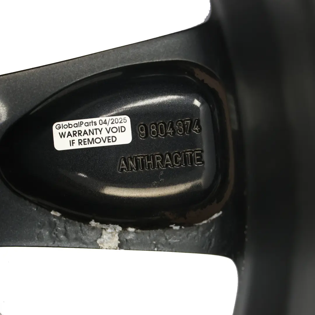 Mini Cooper One R60 R61 Black Wheel Alloy Rim 18" ET:52 7,5J Turbo Fan 126