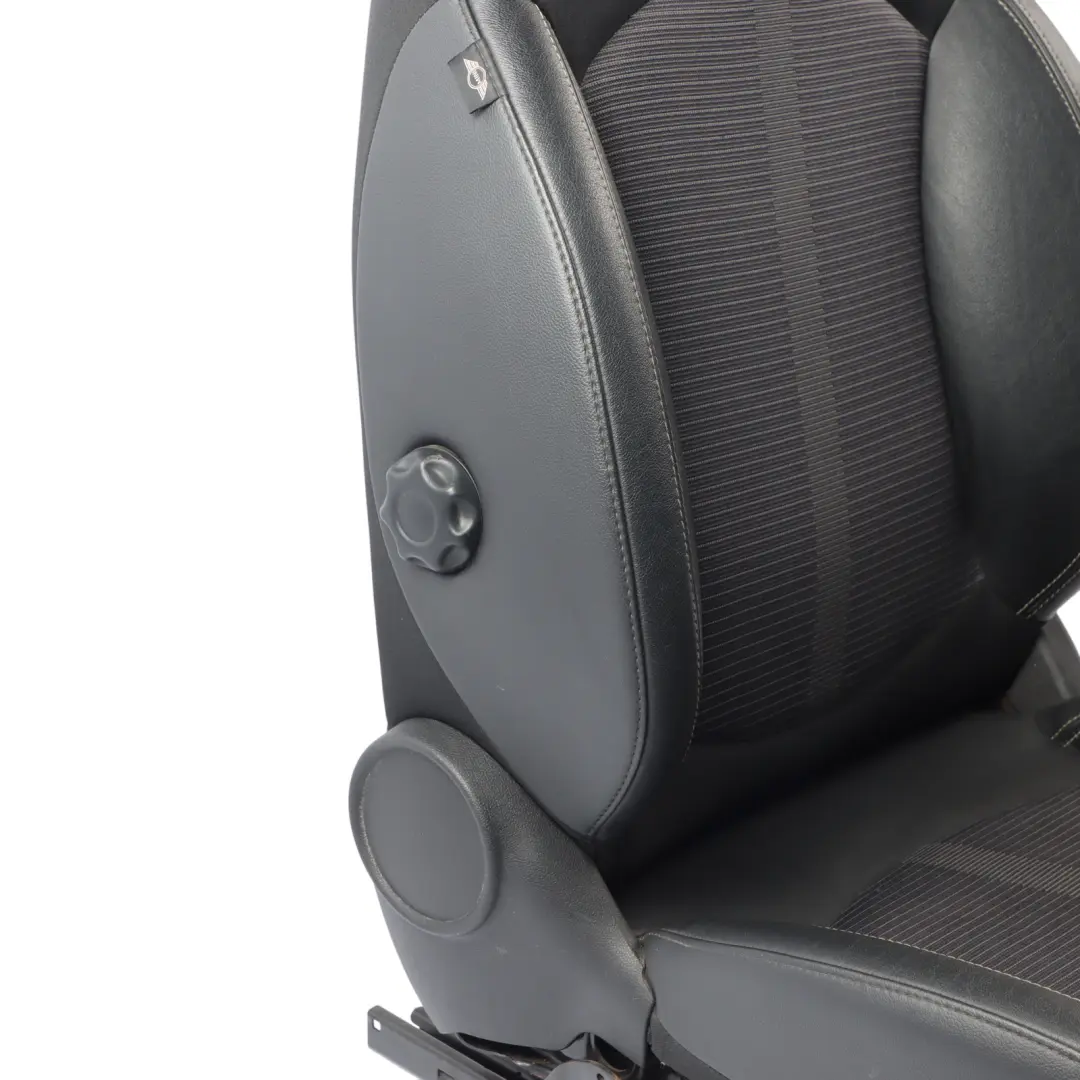 Mini Cooper R60 Countryman Front Left N/S Sport Seat Cloth / Leather Tobacco