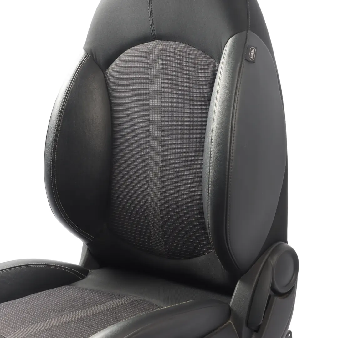Mini Cooper R60 Countryman Front Left N/S Sport Seat Cloth / Leather Tobacco