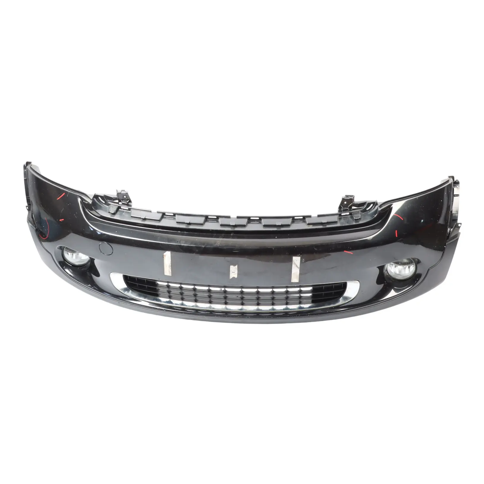 Mini R60 R61 Complete Front Bumper Trim Panel Absolute Black Metallic - B11