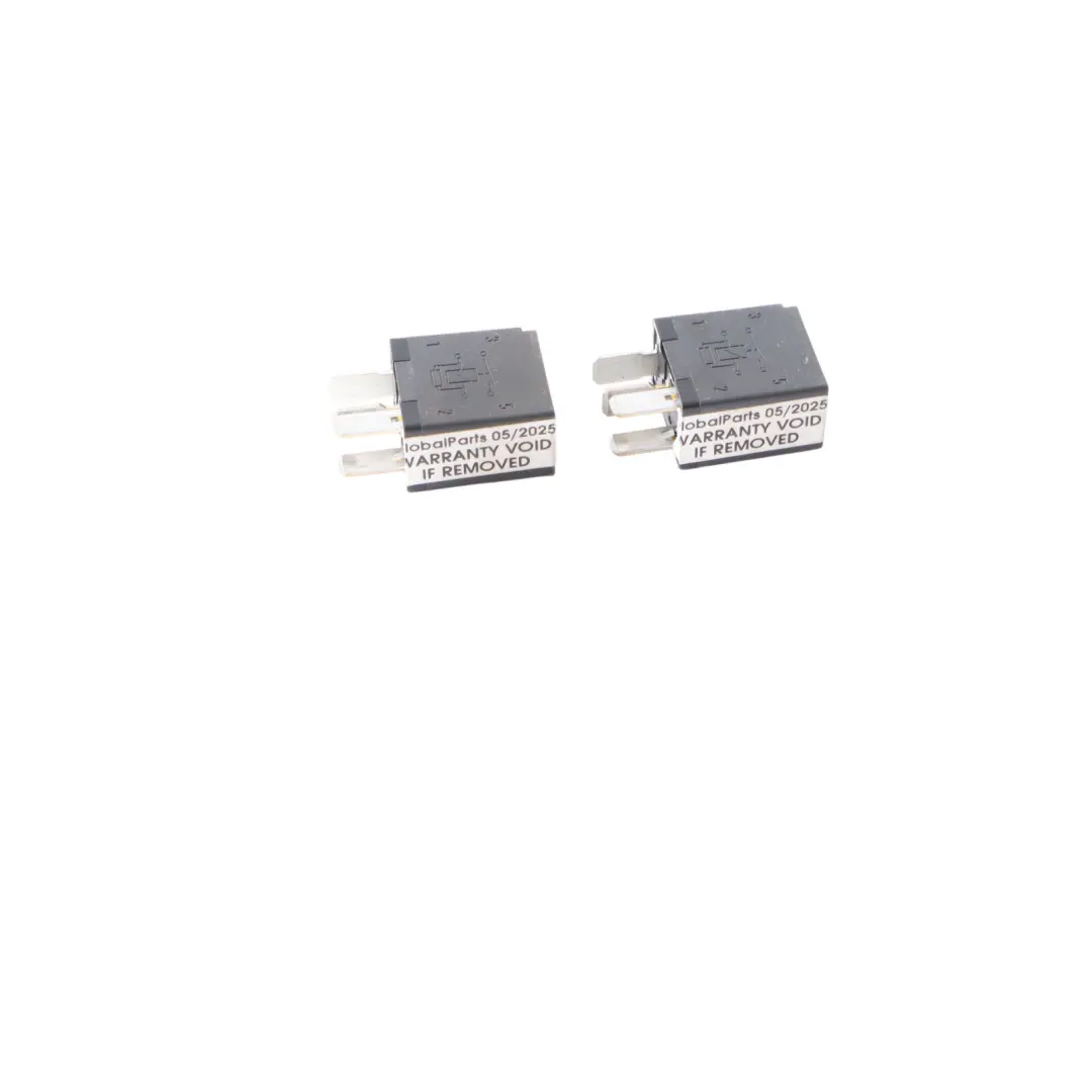 Fuse Relay Mercedes W176 W204 W246 4-Pin Unit Black Hella SET X2 A0009827723