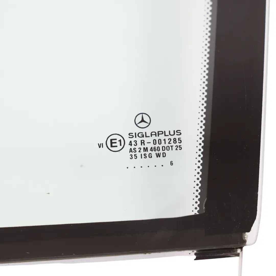 Mercedes C140 Front Door Quarter Window Glass Glazing AS2 Left N/S A1407202118