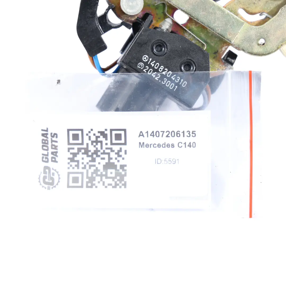 Door Lock Front Left N/S Latch Mechanism Actuator Mercedes C140 - SKU RHD-A1407206135 - Part number A1407206135