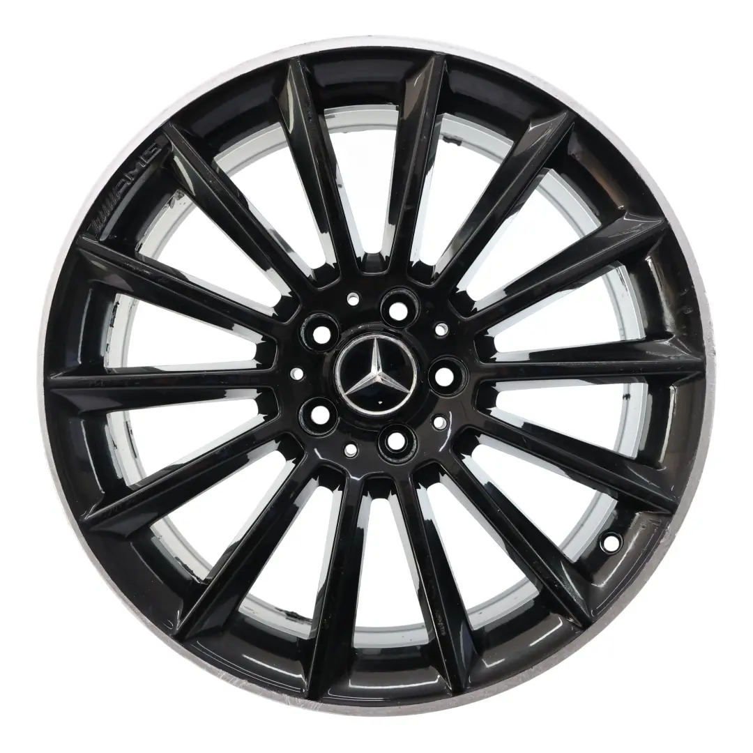Jante noire en alliage 19" 8J ET:43,5 14 Roue à rayons Mercedes X156 - SKU A1564012800-2 - Numéro de pièce A1564012800