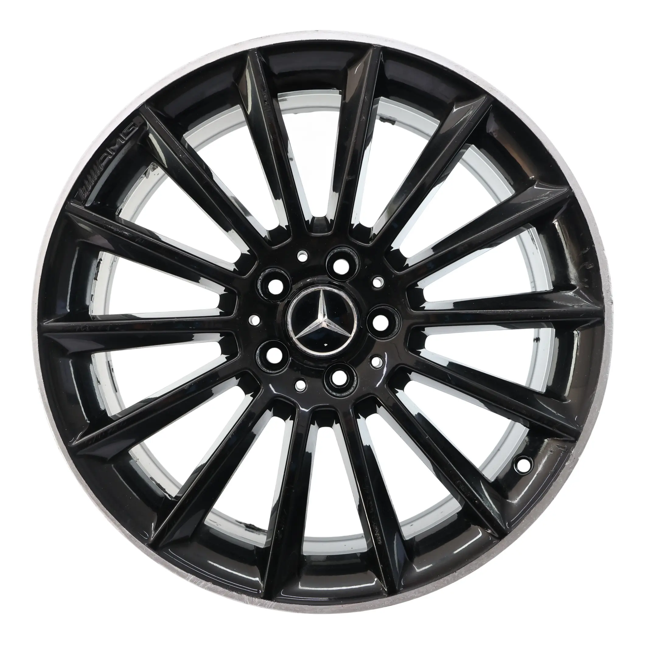 Mercedes X156 Jante noire en alliage 19" 8J ET:43,5 14 Roue à rayons A1564012800
