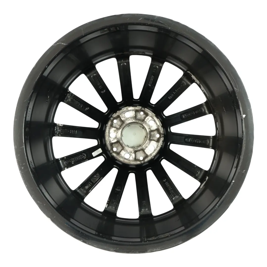 Jante noire en alliage 19" 8J ET:43,5 14 Roue à rayons Mercedes X156 - SKU A1564012800-2 - Numéro de pièce A1564012800