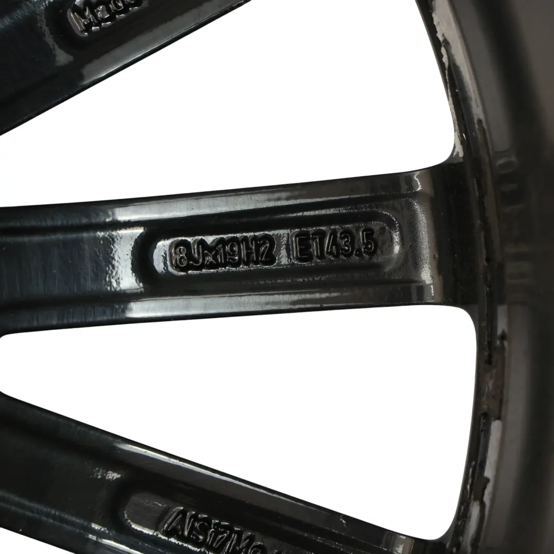 Jante noire en alliage 19" 8J ET:43,5 14 Roue à rayons Mercedes X156 - SKU A1564012800-2 - Numéro de pièce A1564012800