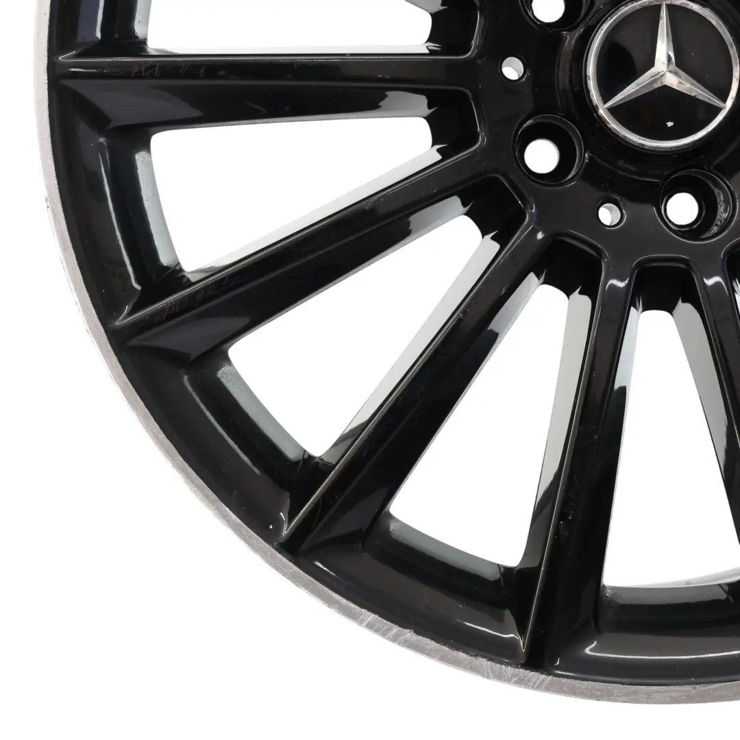 Jante noire en alliage 19" 8J ET:43,5 14 Roue à rayons Mercedes X156 - SKU A1564012800-2 - Numéro de pièce A1564012800
