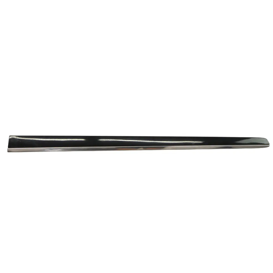 Mercedes ML W164 Front Left N/S Door Trim Molding Strip Obsidian Black - 197