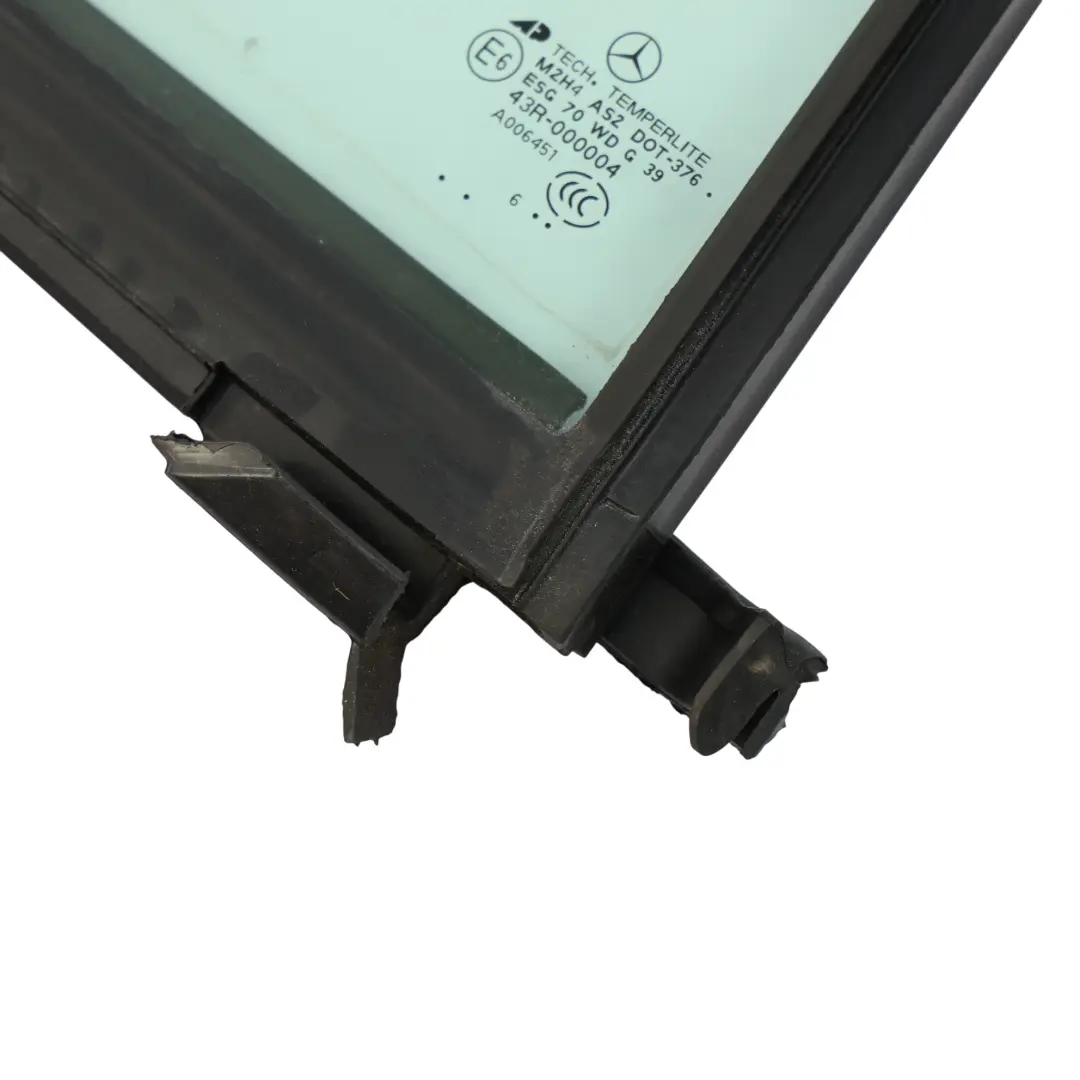 Window Glass Rear Right O/S Quarter Side Green Glazing AS2 Mercedes GL X164 - SKU A1647300655 - Part number A1647300655
