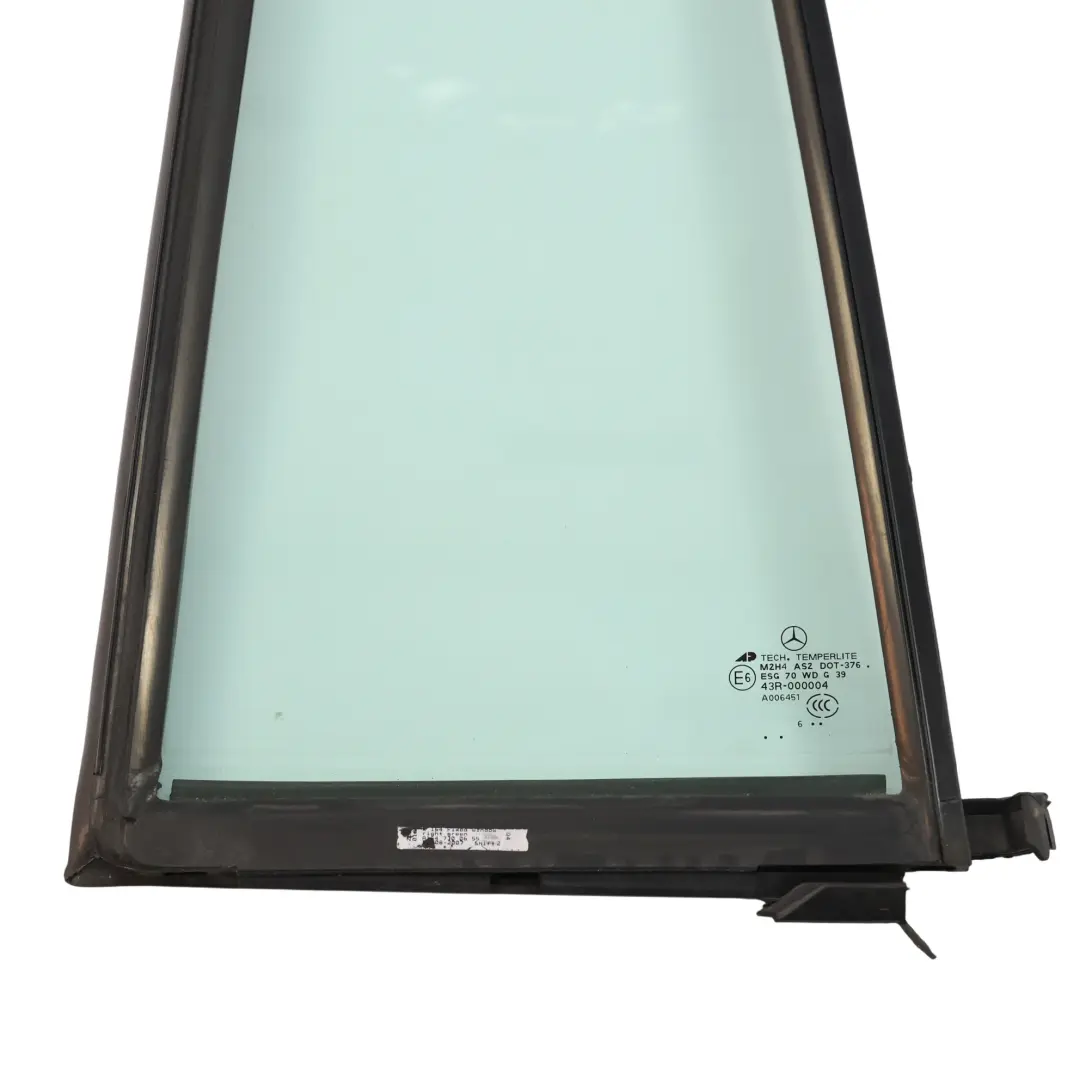 Window Glass Rear Right O/S Quarter Side Green Glazing AS2 Mercedes GL X164 - SKU A1647300655 - Part number A1647300655
