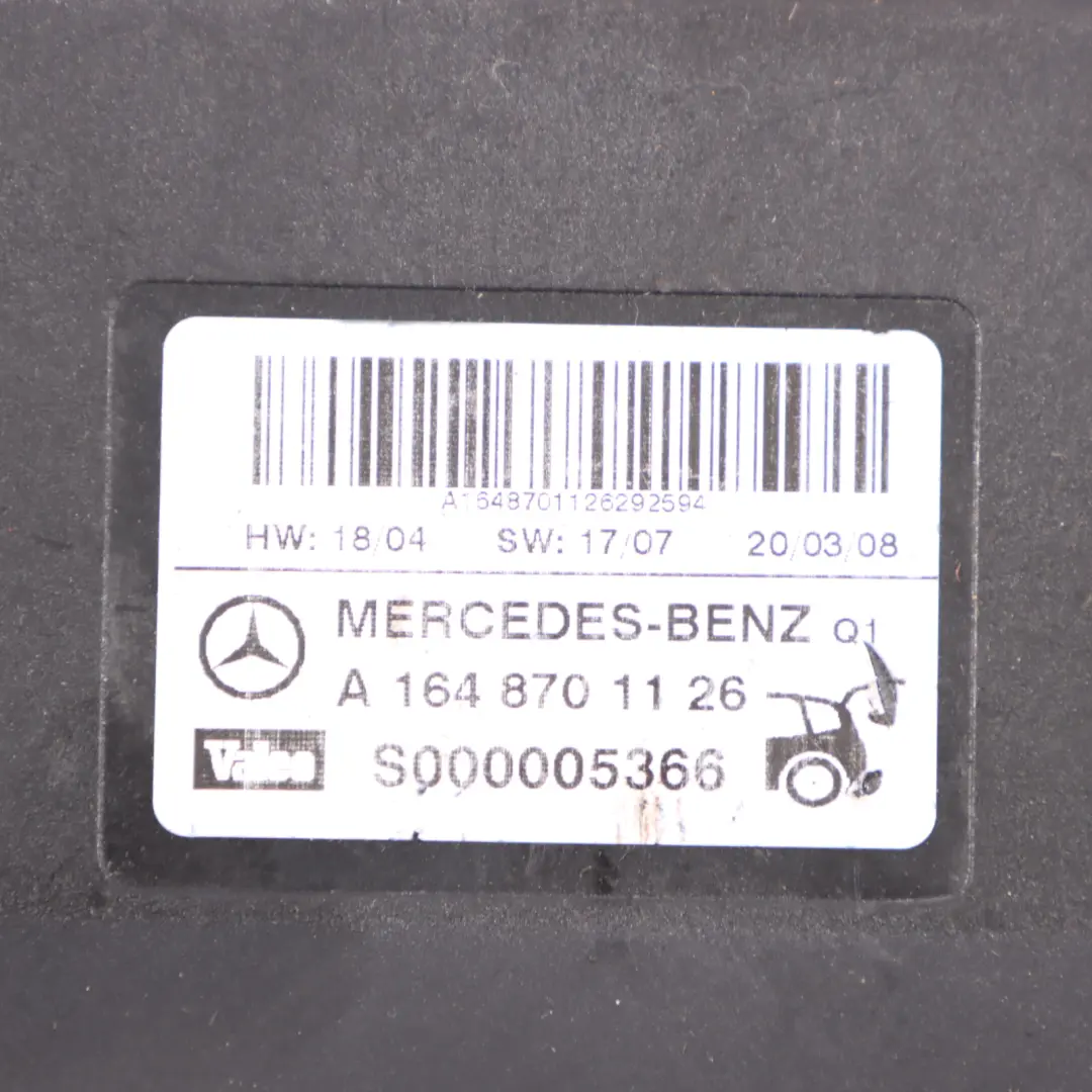 Mercedes W164 Trunk Hatch Open Lift Module Control Unit ECU A1648701126