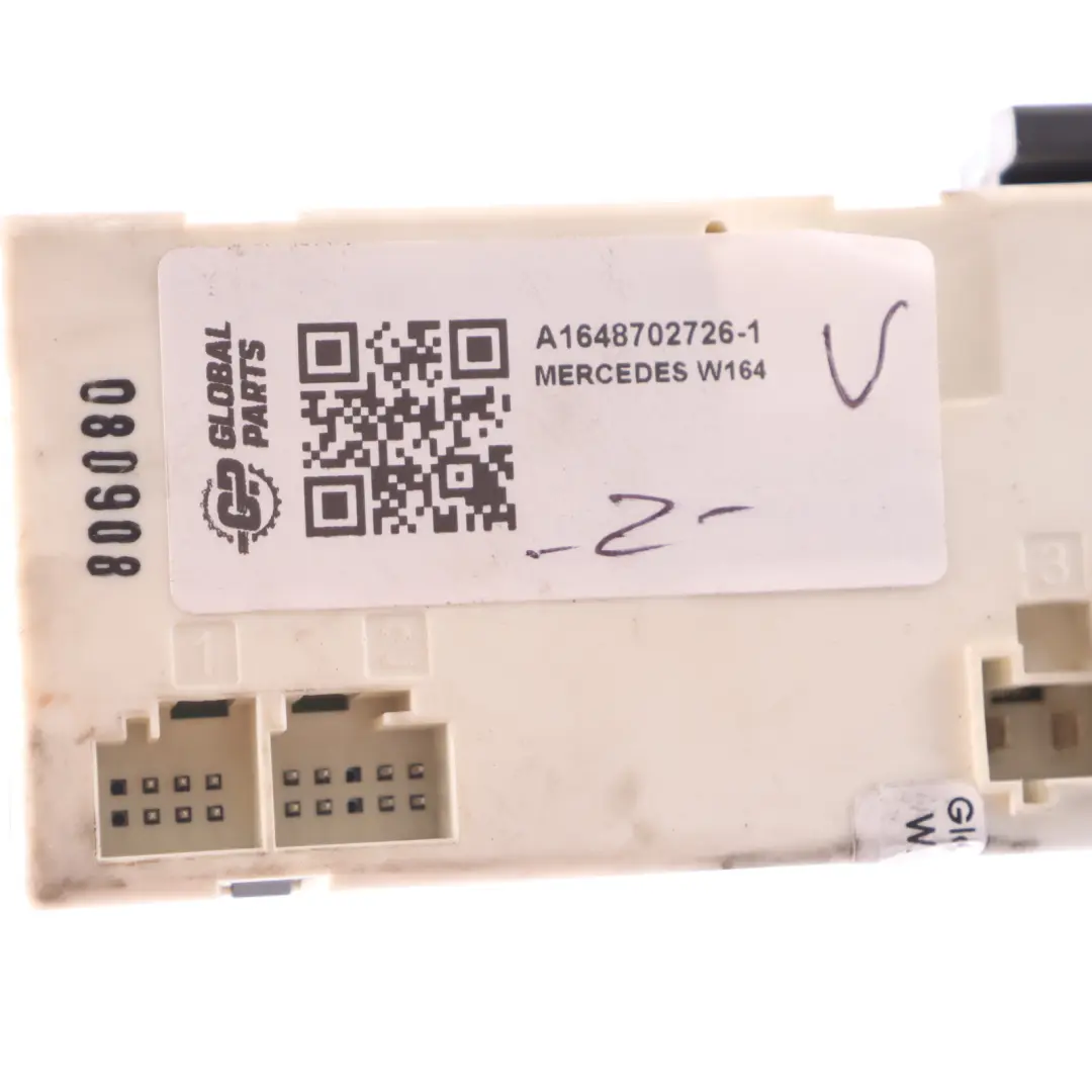 Boot Trunk Lid Tailgate Control Unit Module ECU Mercedes W164 - SKU A1648702726-1 - Part number A1648702726