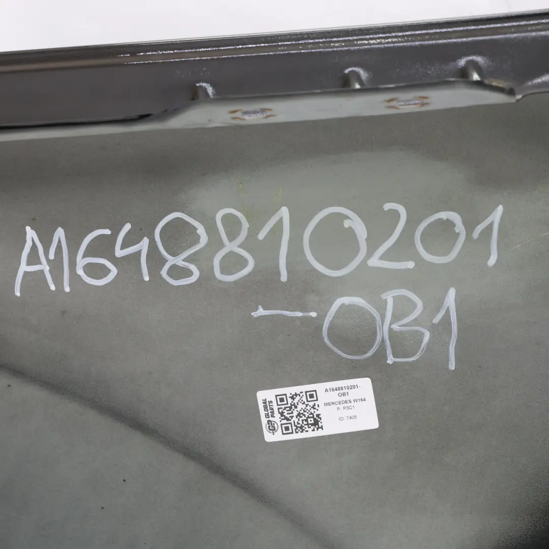 Mercedes ML W164 Błotnik Prawy Przedni Obsidian Black Czarny Metalik - 197