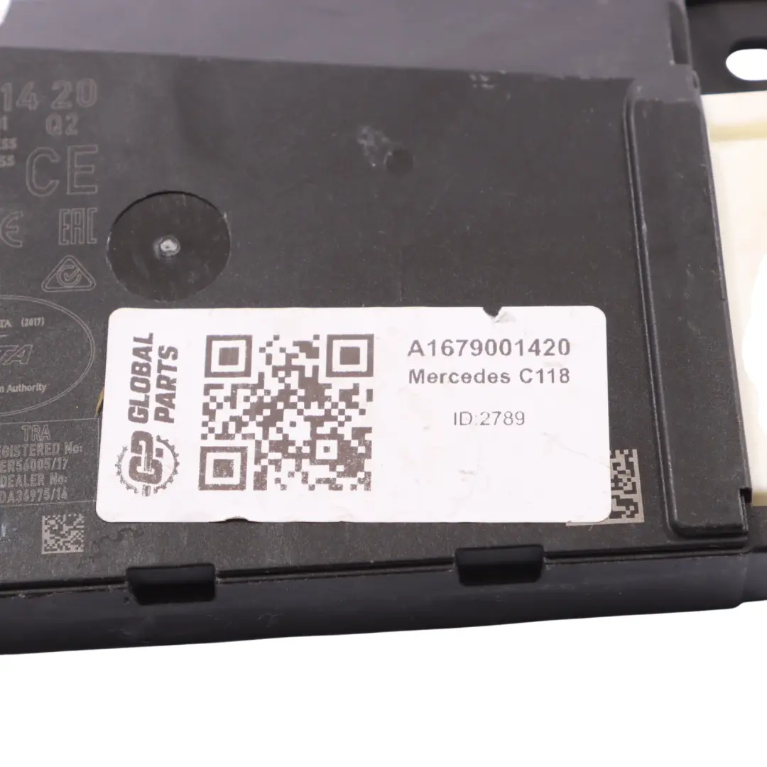 Central Locking Module Mercedes C118 W177 Door Lock Control Unit  - SKU A1679001420 - Part number A1679001420
