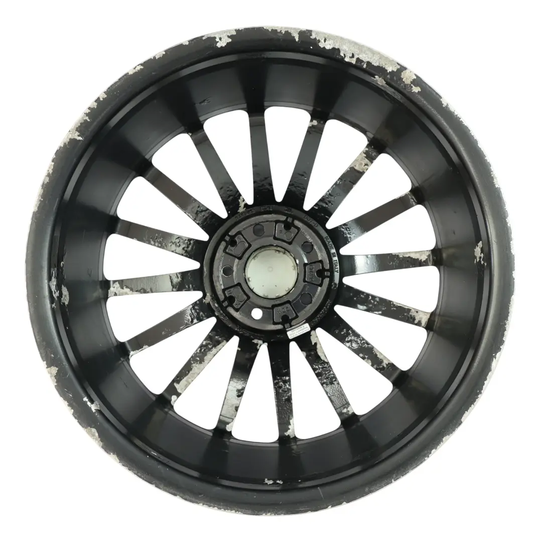 jante alliage noire 19" 16 branches ET:48 8J Mercedes C117 W176 AMG - SKU A1764010502-1 - Numéro de pièce A1764010502