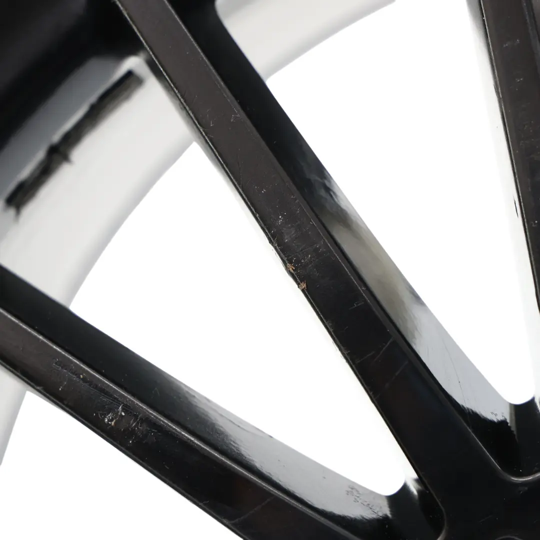 jante alliage noire 19" 16 branches ET:48 8J Mercedes C117 W176 AMG - SKU A1764010502-1 - Numéro de pièce A1764010502